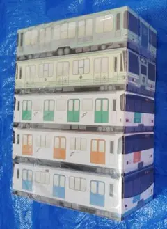 地下鉄 限定デザイン ティッシュ 鉄道
