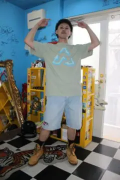 AWESOME BOY デニムカスタムショートパンツ