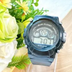 動作品美品　BLUE PLANET CR2032 G212メンズ腕時計