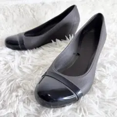 【新品未使用】crocs クロックス ウェッジソール パンプス W7