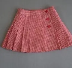 70年代　ビンテージ　超ミニ巻スカート