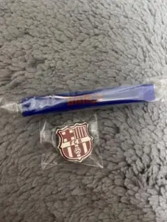 FCバルセロナ ピンバッジ　ラバーバンド