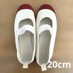 ムーンスター　上履き　20cm EE 赤