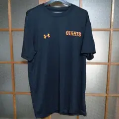 アンダーアーマー×ジャイアンツ ストレッチTシャツ 読売巨人軍ブラックLGサイズ