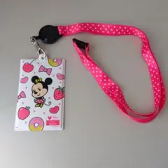 ミニー・マウス パスケース ピンク