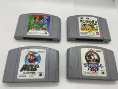 【中古・動作確認済】ニンテンドー64ソフト 4本セット⑤【ソフトのみ】