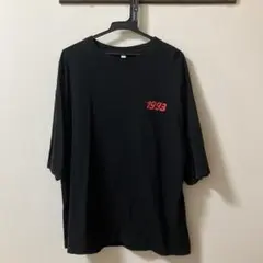 ブラック　ビッグtシャツ レディース