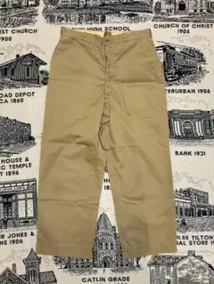 60s初期型　US ARMY（アメリカ陸軍） 軍チノパン W34表記