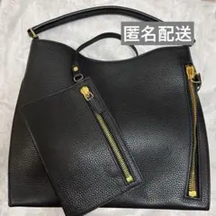 【匿名配送】美品 TOM FORD ALIX HOBOショルダーバッグ ブラック