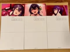 左藤空気 詩乃 ポストカードセット 6枚
