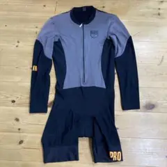 NALINI 裏起毛ワンピース　サイクルウェア　M