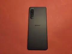 SONY Xperia 5 IV ブラック 本体 ケース付き