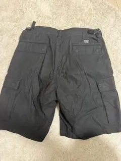 Supreme ブラック カーゴショートパンツ