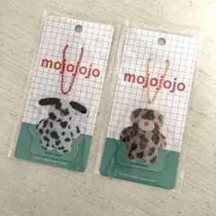 mojojojo アクリルキーホルダー　ダルメシアン　くま　２点セット