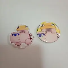 50人クラフト　カジノクラフト　アクスタ　缶バッジ　ニート部　ニューファング