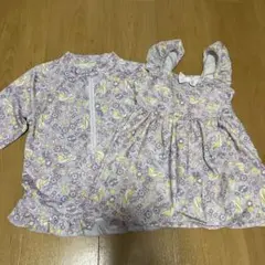 ラプンツェル　水着110㎝　ラッシュガード120㎝2点セット