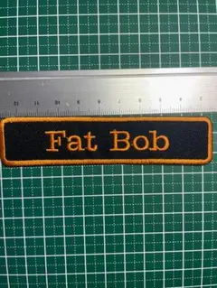 アイロンワッペン★FAT BOB★ファットボブ★FXDF★ハーレーダビッドソン