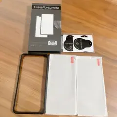 新品⭐️ iPhone15 Plus 用 ガラスフィルム　ガイド枠付き　2枚