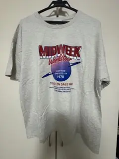 MIDWEEK Worldtour 1970 Tシャツ グレー