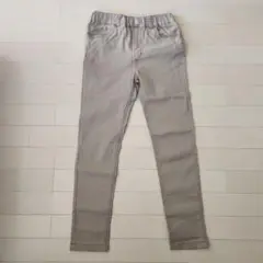 ライトブラウン スリムパンツ 150cm
