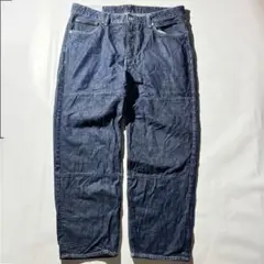H&M wide double knee denim pants y2k