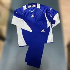 ルコックle coq sportif 青 長袖 サッカーウェア　O 上下
