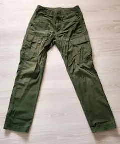 オリーブ カーゴパンツ ウエスト71cm