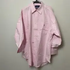 美品　Ralph Lauren CLASSIC FIT XL ピンクシャツ
