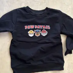 PAW PATROL トレーナー サイズ120 黒