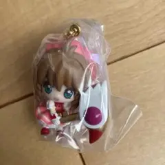 カードキャプターさくらのキーホルダーと魔法の杖ストラップ2個セット