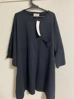 EMMA CLOTHES オーバーサイズ ブラック Tシャツ