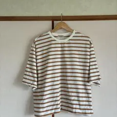 【サマンサ　モスモス】ボーダーTシャツ　綿100% SM2
