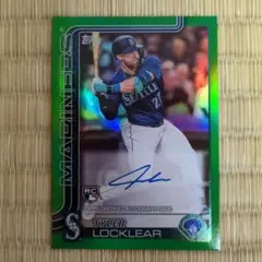 Tyler Locklear 2025 topps mlb サイン