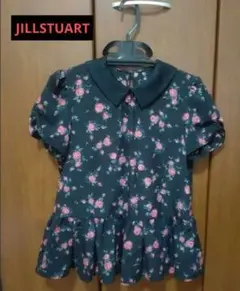 ジルスチュアート Tシャツ カットソー 花柄 半袖 M