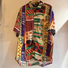 JAMSWAORLD 総柄シャツ