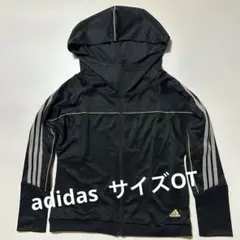 アディダス　CLIMALITE レディース　フードパーカー　サイズOT