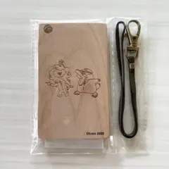 万博記念 木製パスケース