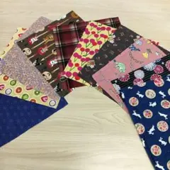 ★A56★カットクロス/プリント生地/国産/25cm×25cm/10点