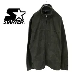【STARTER】ジップアップフリースジャケット