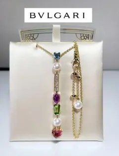 【極美品】BVLGARI ブルガリ アレグラ ネックレス K18YG