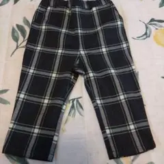 petit main チェック柄パンツ 95cm