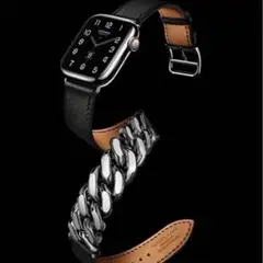 2025年最新】apple watch ベルト エルメス グルメットメタルの