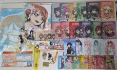 ラブライブ　グッズ　フィギュア　タオル　カードセット