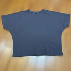 ユニクロ　ドルマンTシャツ　ダークグレー　S