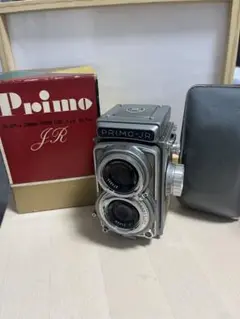 PRIMO-JR 二眼レフカメラ カメラケース付き PRIMO-JR 二眼レフカメラ カメラケース付き - メルカリ