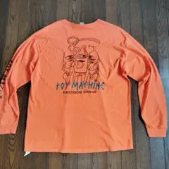 TOY MACHINE XL オレンジ ロングスリーブ Tシャツ