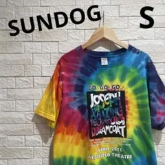 海外古着　SUNDOG サンドッグ　タイダイTシャツ　半袖　サイズS