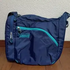 Coleman ネイビー ショルダーバッグ
