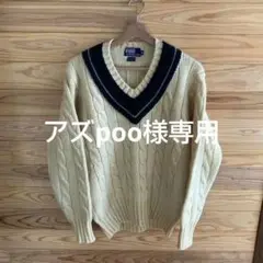 Ralph Lauren ラルフ M チルデン セーター ニット 古着 90s