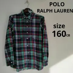 ポロラルフローレン チェックシャツ 160㎝